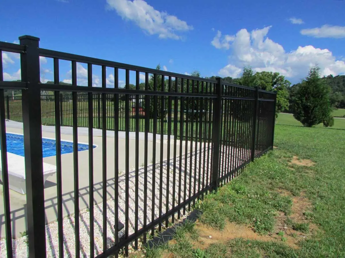 Aluminum fence westland michigan fence company 29