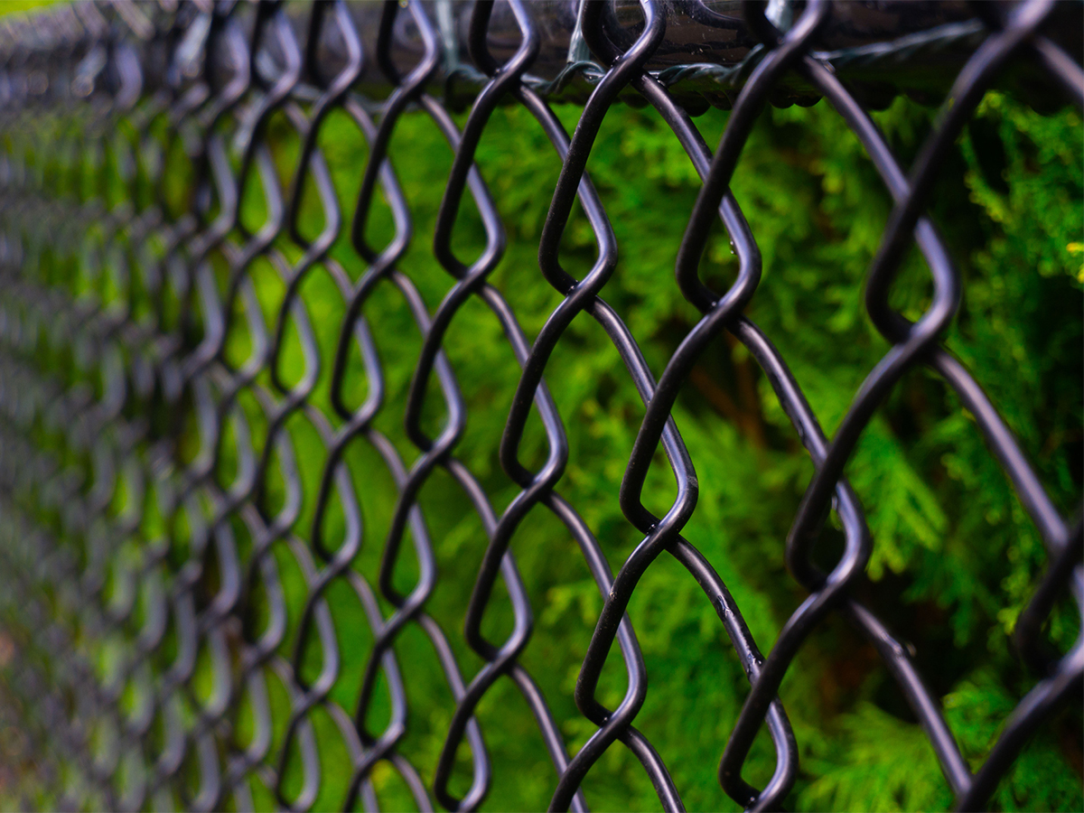 Photo of a Metro Detroit chain link fence