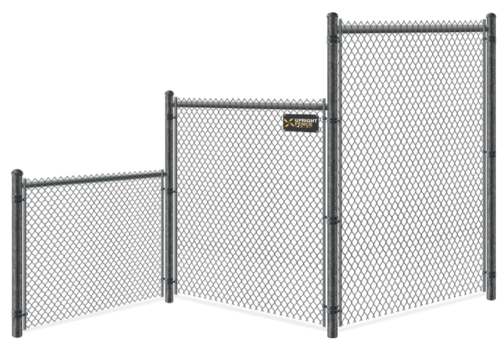 Chain Link fence height options Westland Michigan