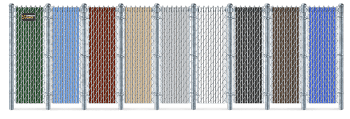 Privacy Slat Color Options For Chain Link Fence in Westland Michigan