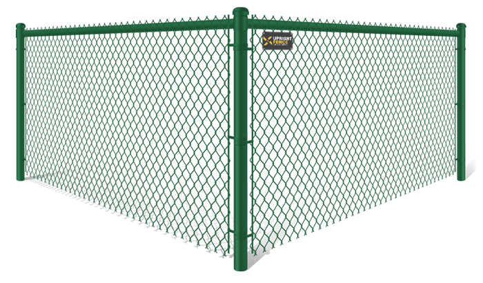 Green Chain Link fence contractor in Westland Michigan