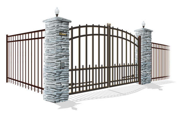Estate gate options in the Westland Michigan area.