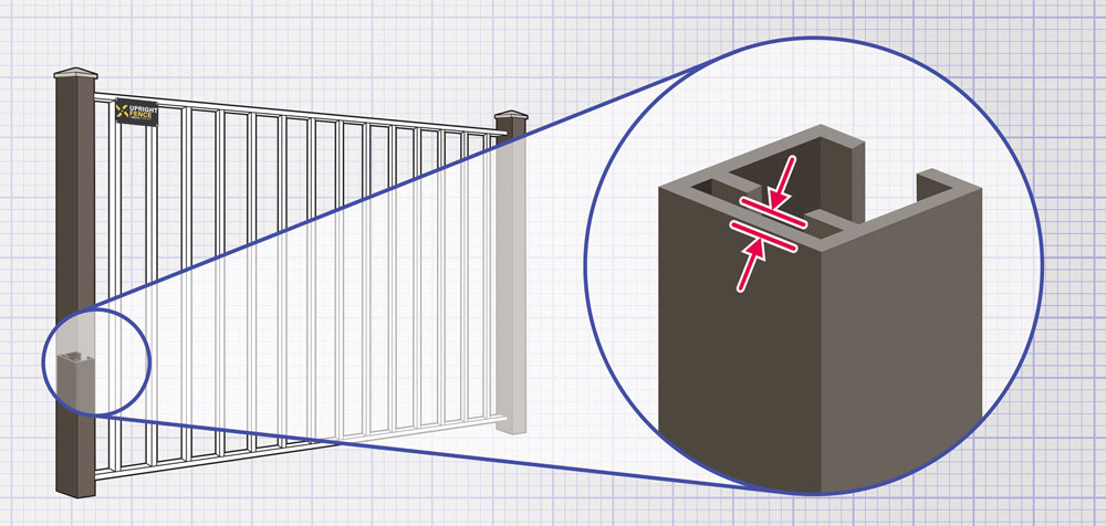Westland Michigan Aluminum fence Posts installation company