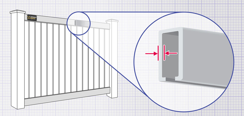 Westland Michigan Vinyl fence Rails installation company