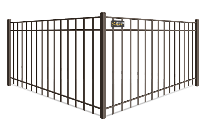 3 Rail aluminum fence company in Westland Michigan
