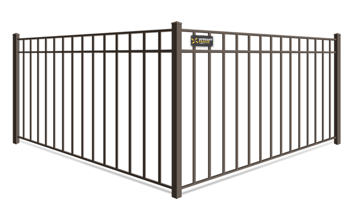 3 Rail aluminum fence company in Westland Michigan