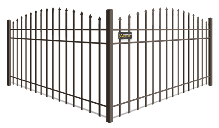 Arched Top aluminum fence company in Westland Michigan