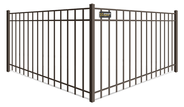 Flat Top aluminum fence company in Westland Michigan