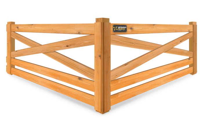 Crossbuck wood fence company in Westland Michigan