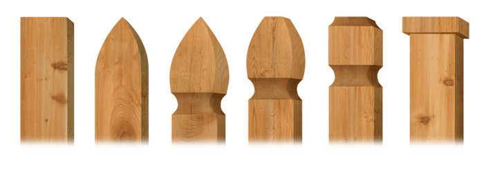 Post Options wood fence Westland Michigan