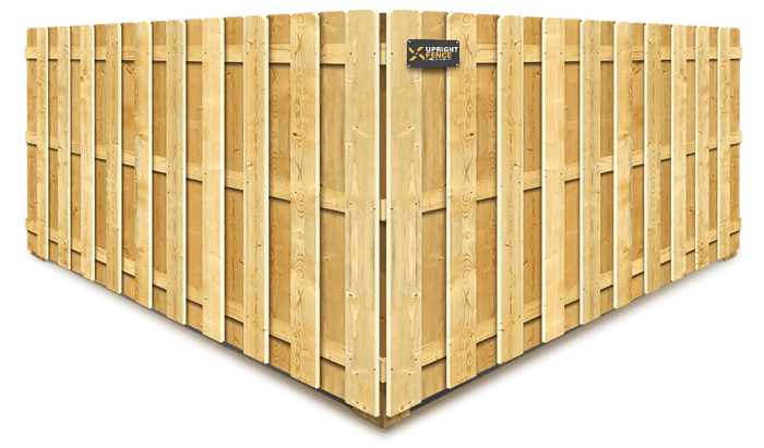 Shadowbox wood fence company in Westland Michigan