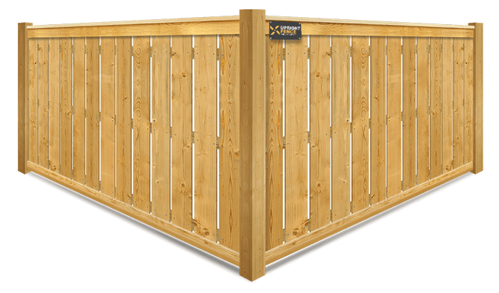 Spaced Picket wood fence company in Westland Michigan