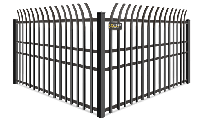High Security Flat Top Pickets wrought iron fence company in Westland Michigan