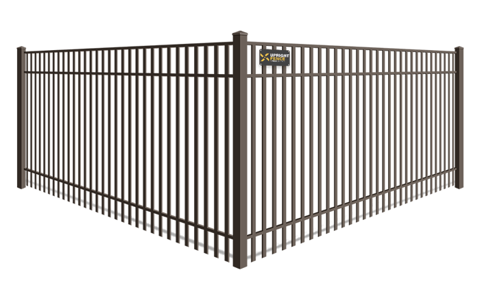 Double Picket Ornamental Steel fence company in Westland Michigan