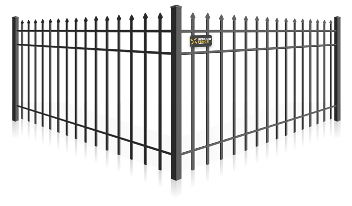 Pressed Point wrought iron fence company in Westland Michigan