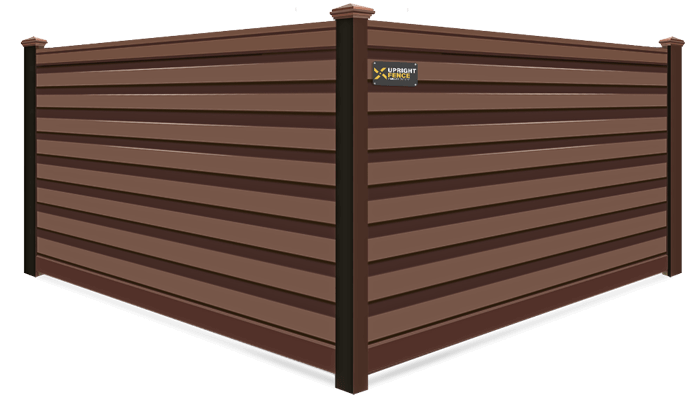 Woodland Horizontal Privacy Trex fence company in Westland Michigan