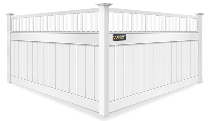 Spindle Top vinyl fence contractor in Westland Michigan