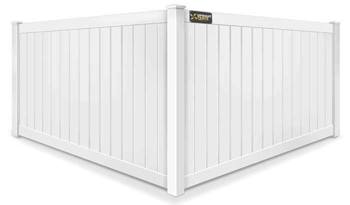 Full Privacy vinyl fence contractor in Westland Michigan