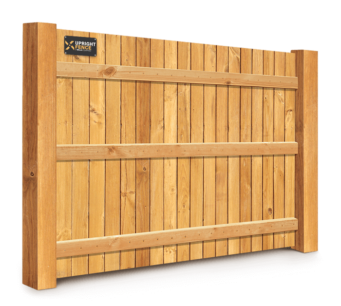 Wood fence features popular with Westland Michigan homeowners