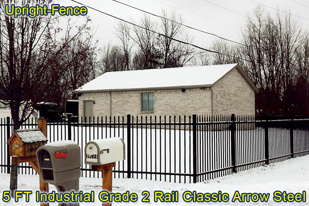 ornamental steel fencing upright fence westland mi