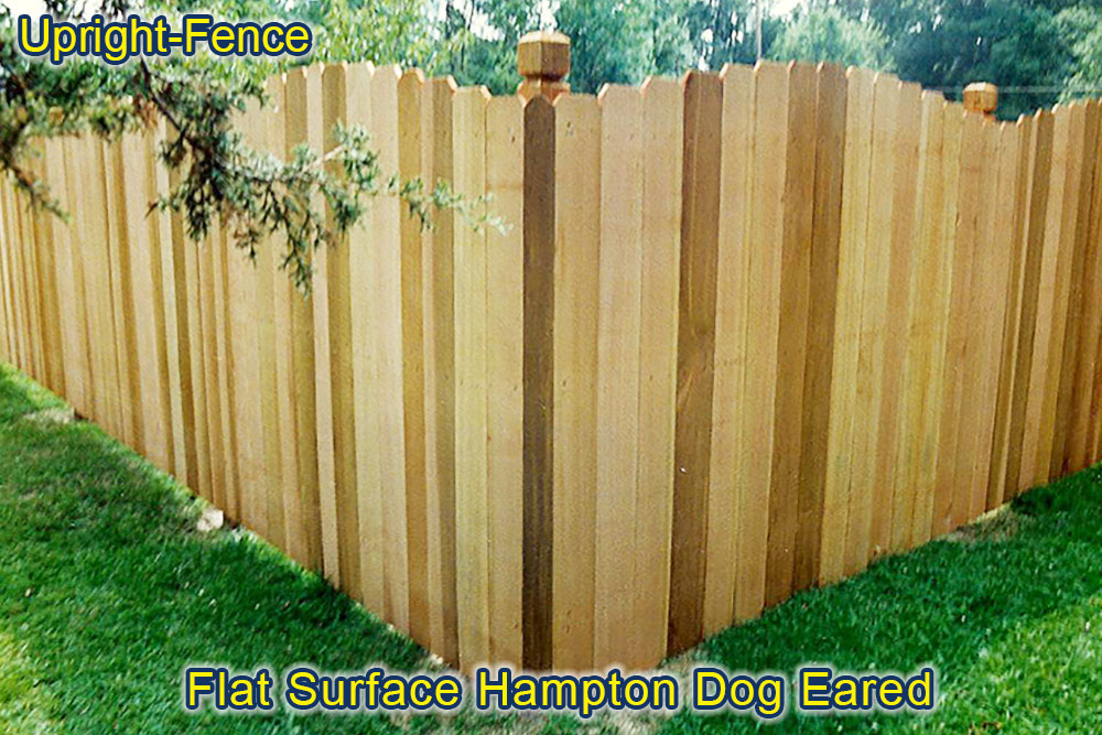 Wood Fences Upright Fence
